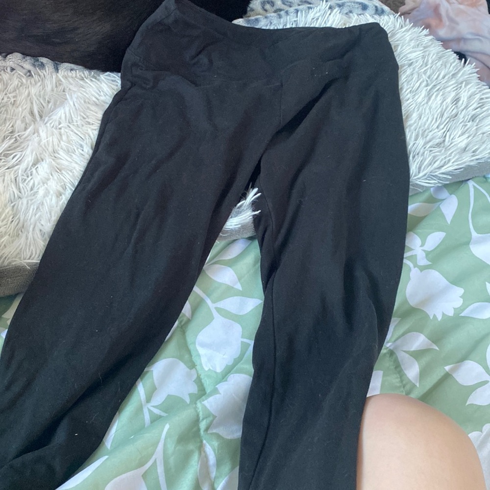 black leggings